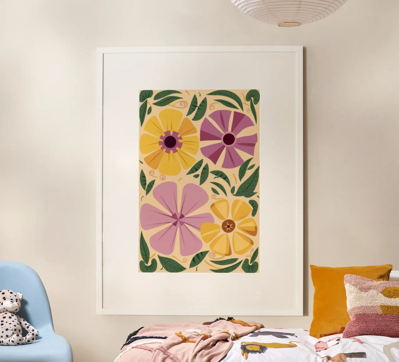 Fiori Art Déco poster da Echo Saber