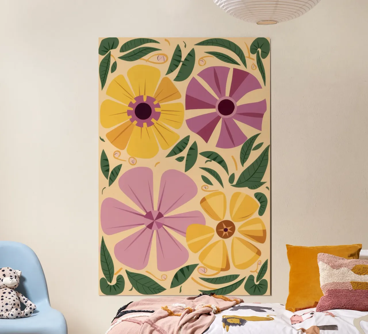 Fiori Art Déco poster da Echo Saber