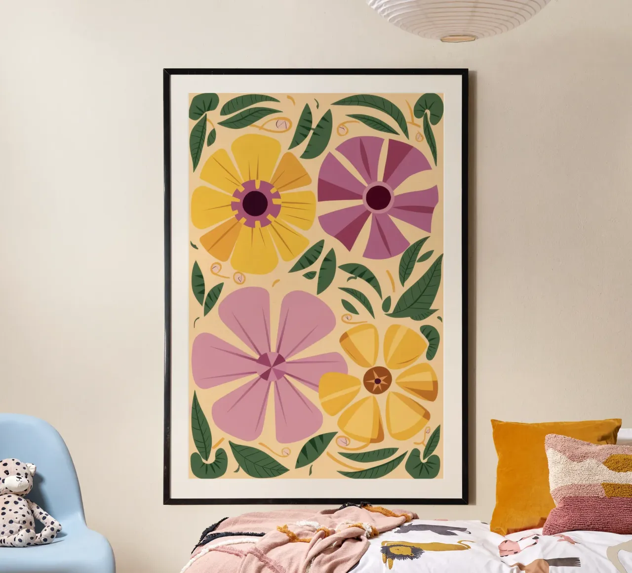 Fiori Art Déco poster da Echo Saber
