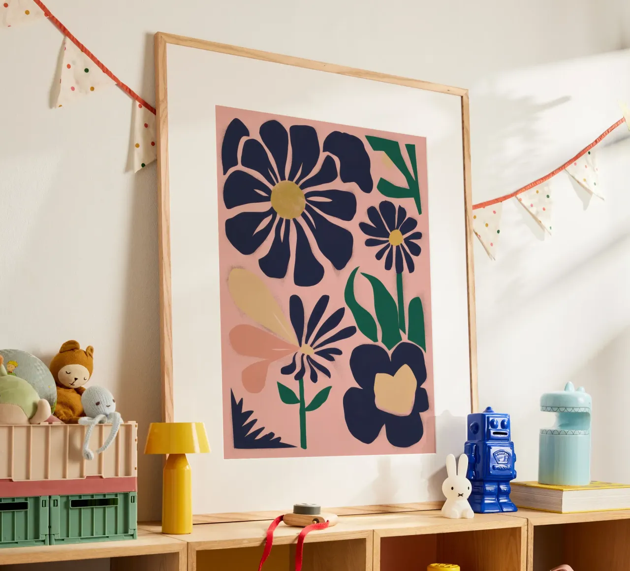 Il giardino di mezzanotte fiorisce poster da Echo Saber