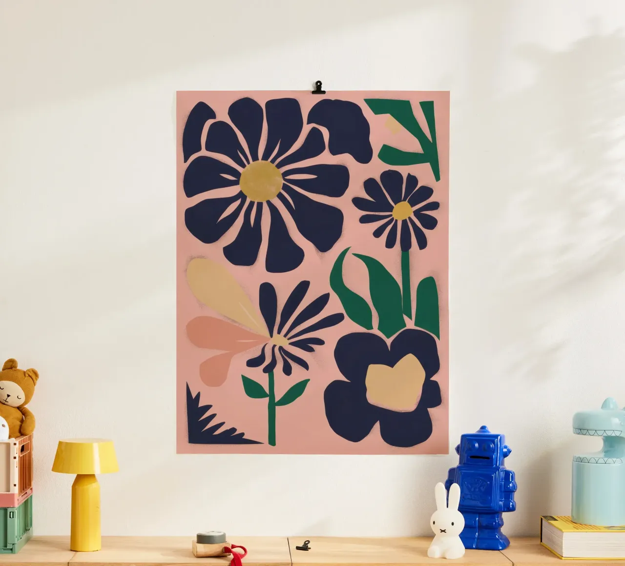 Il giardino di mezzanotte fiorisce poster da Echo Saber