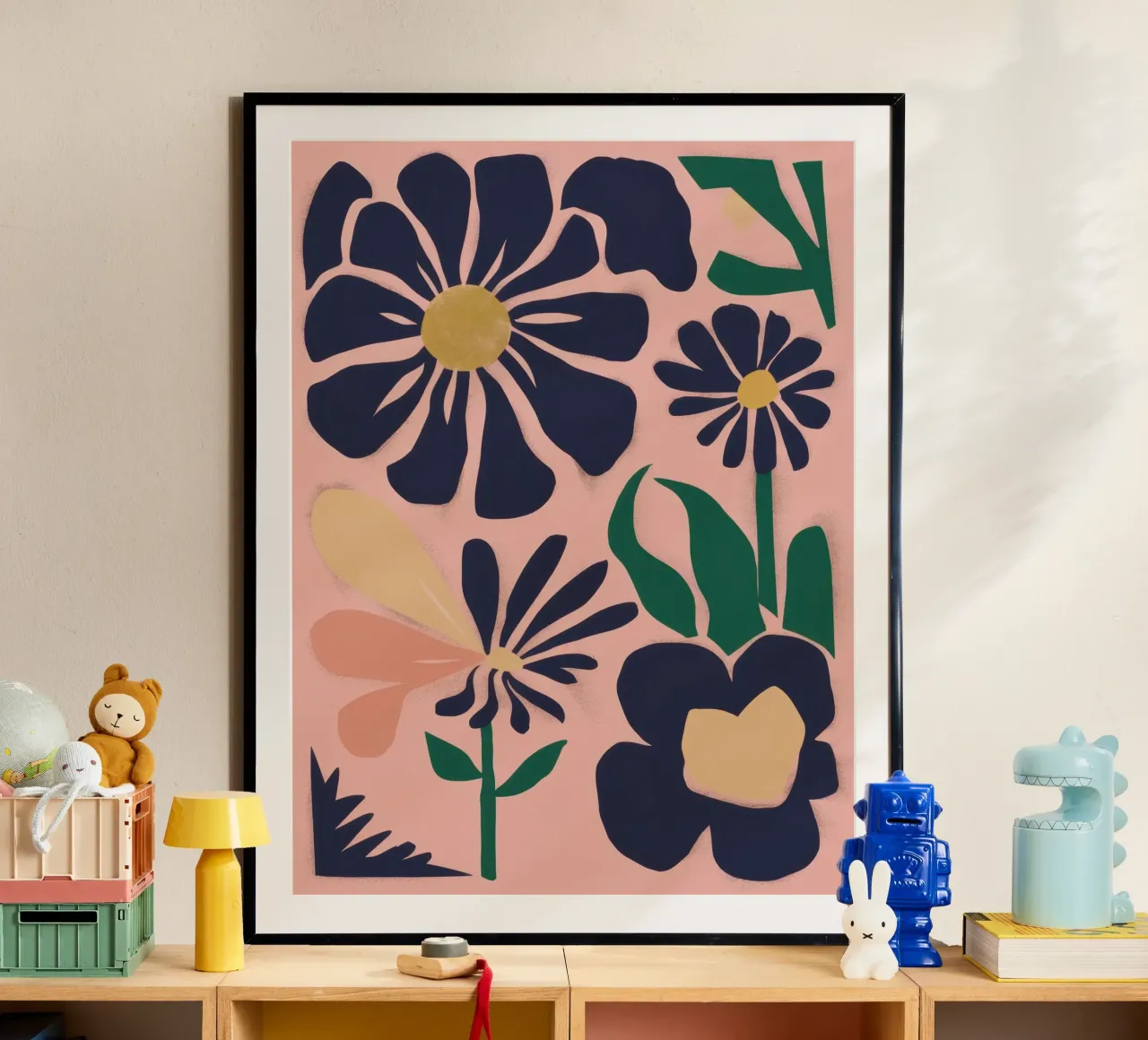 Il giardino di mezzanotte fiorisce poster da Echo Saber