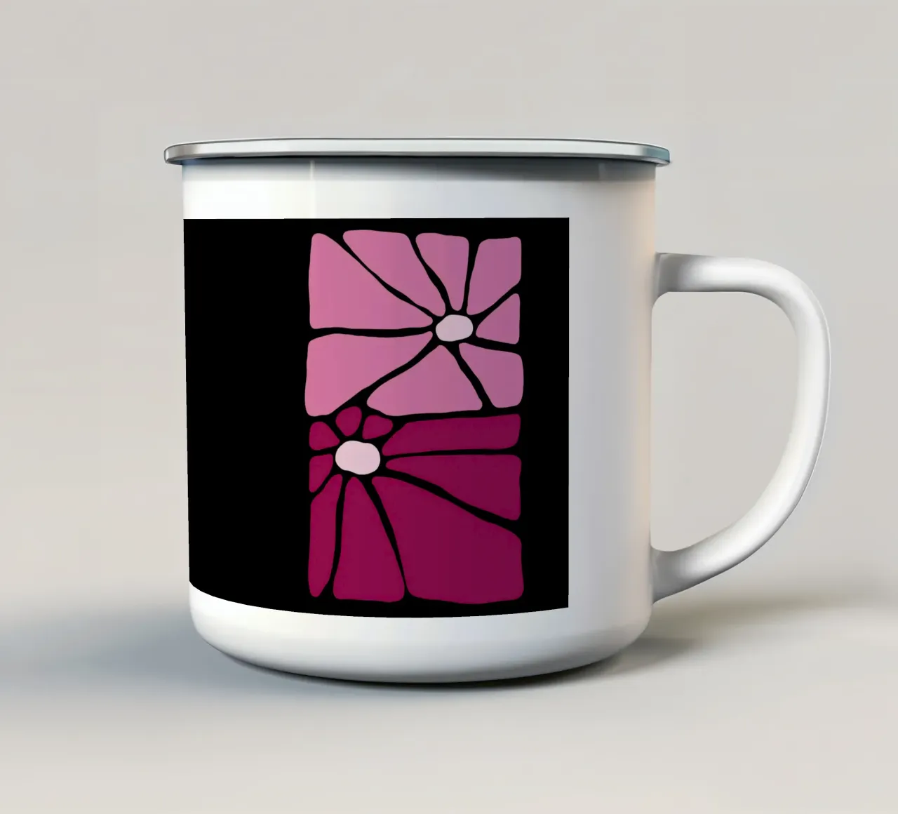 Velvet bloom tazza in smalto da TijanaArtStudio88