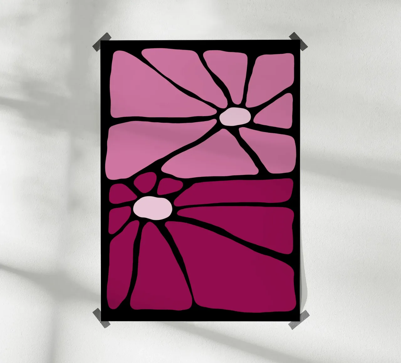 Velvet bloom poster da TijanaArtStudio88