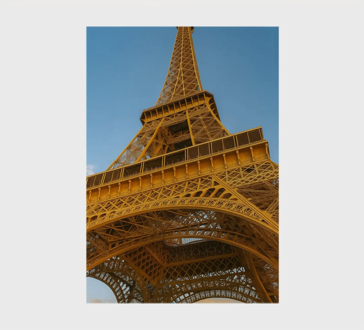 eiffel tower view retro photography notebook by viantishop