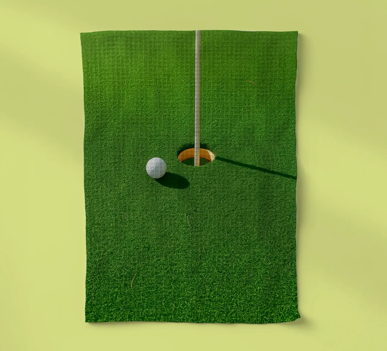 vue d'un trou de golf photographie rétro torchon de viantishop