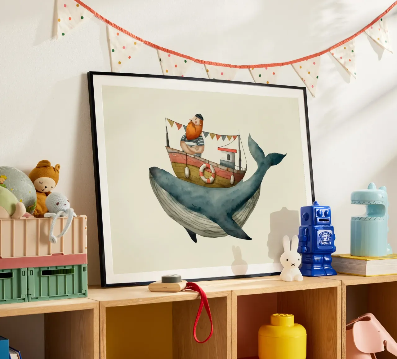 On Board poster con telaio in plastica da Indigo Rain