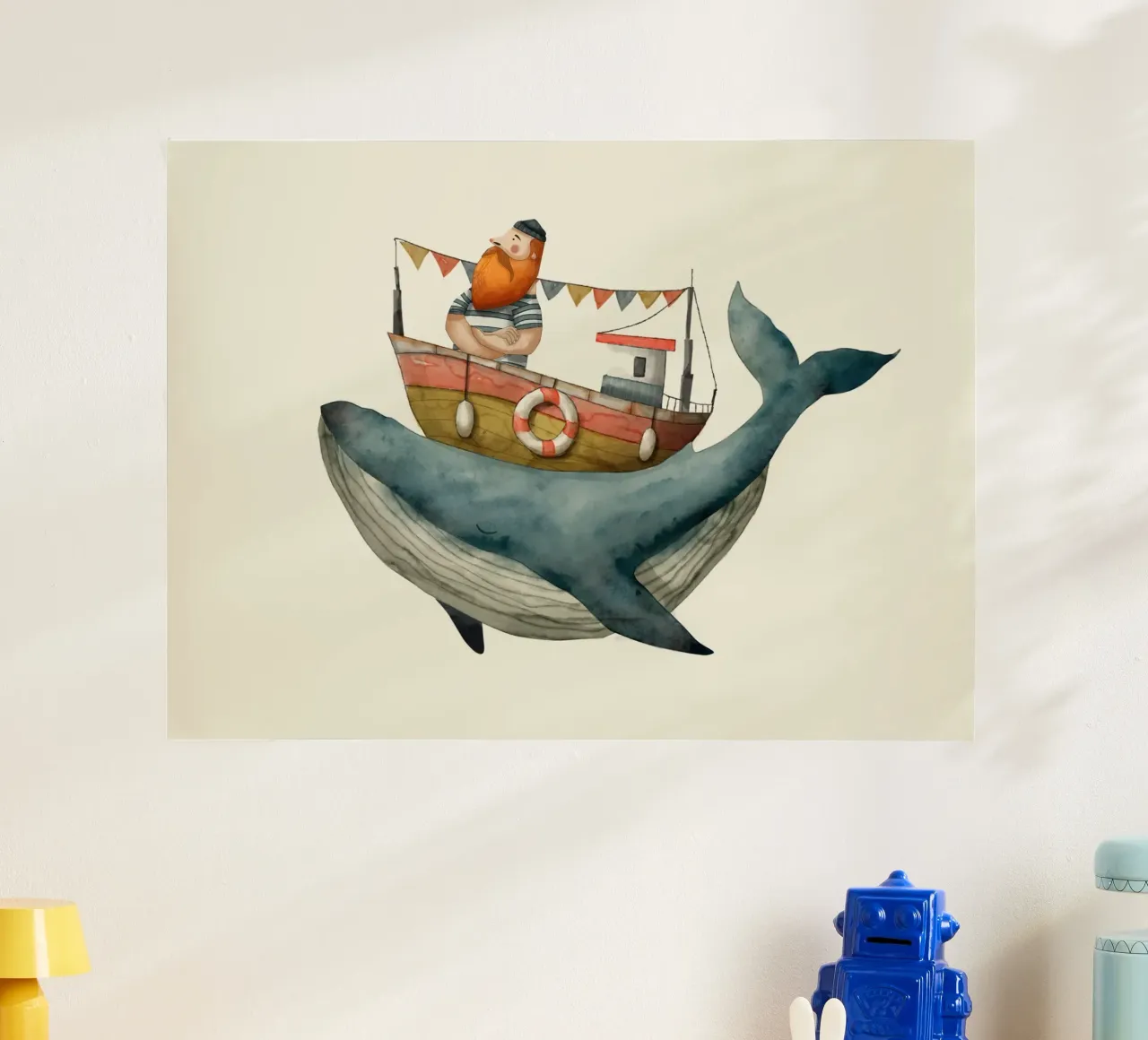On Board poster con telaio in plastica da Indigo Rain