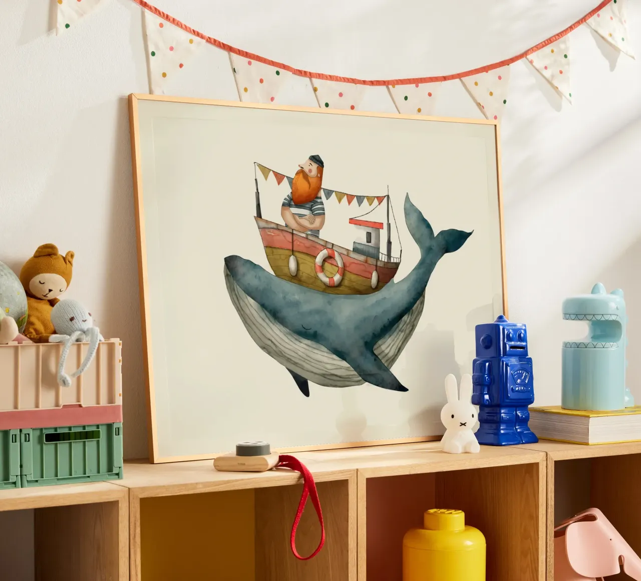On Board poster con telaio in plastica da Indigo Rain