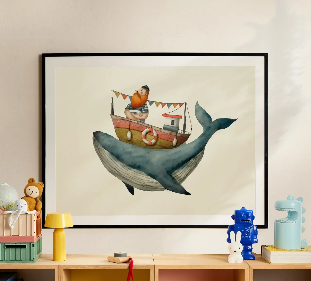 On Board poster con telaio in plastica da Indigo Rain