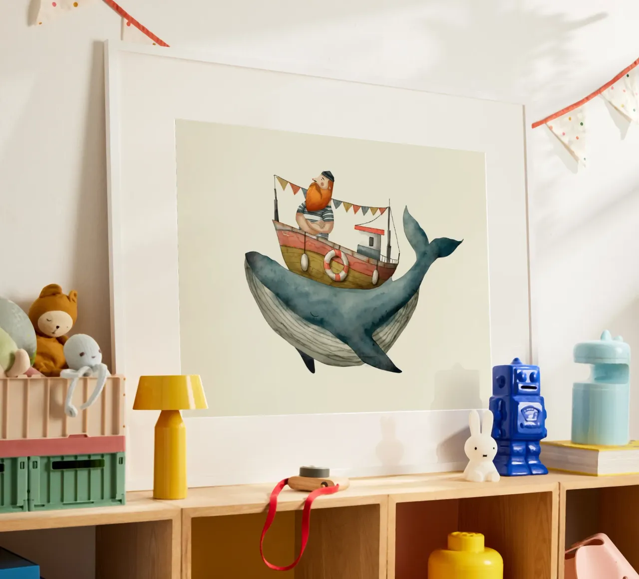 On Board poster con telaio in plastica da Indigo Rain
