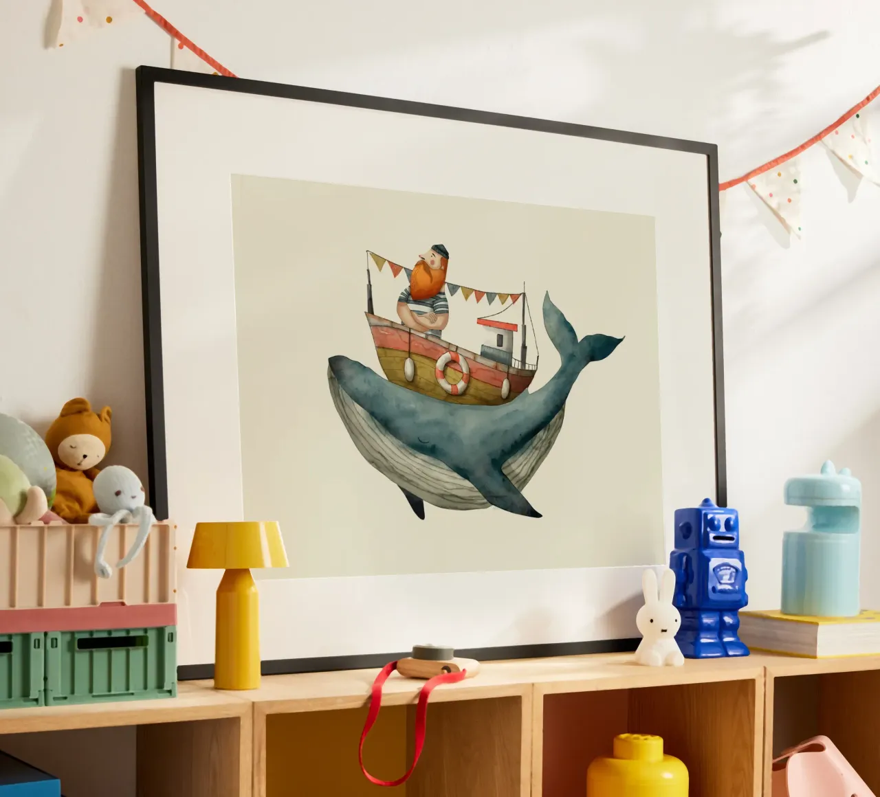 On Board poster con telaio in plastica da Indigo Rain