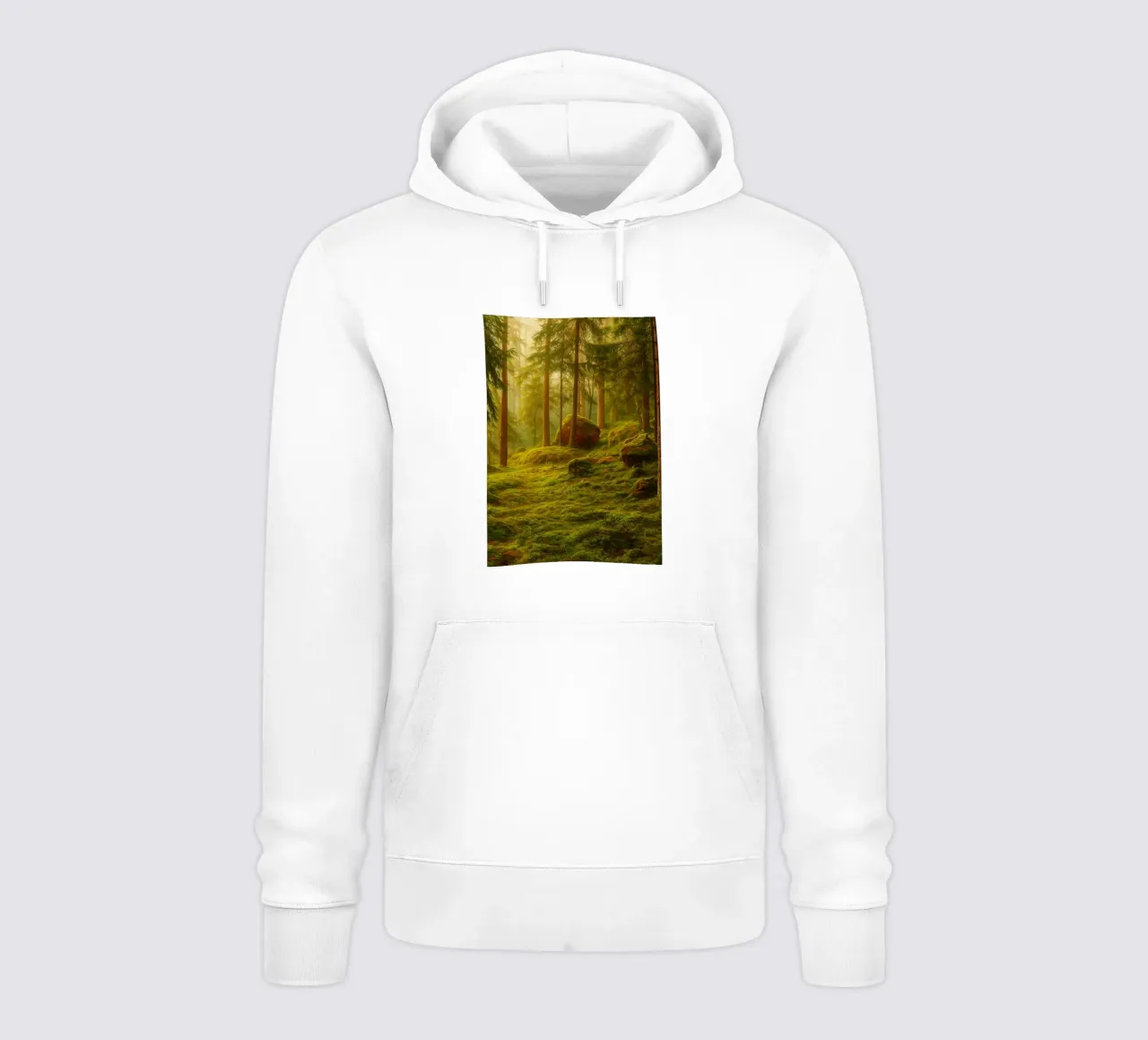 moost forrest view retro photography felpa con cappuccio da viantishop