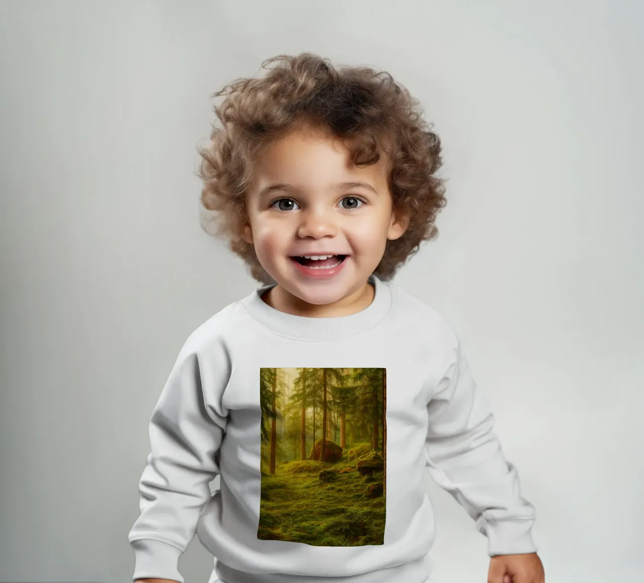 moost forrest view retro photography felpa neonato da viantishop