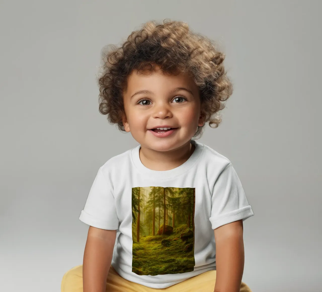 moost forrest view retro photography maglietta neonato da viantishop