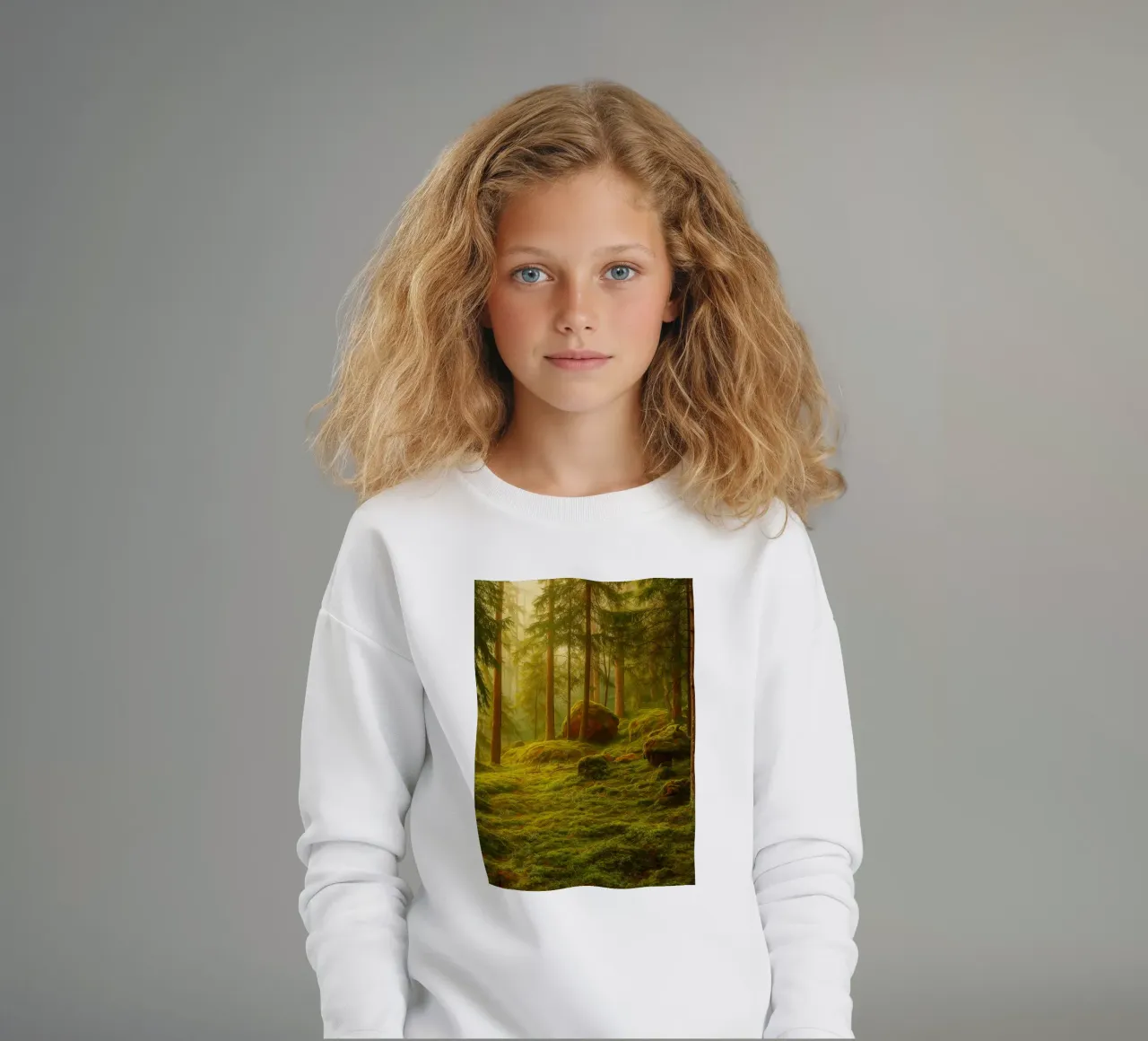 moost forrest view retro photography felpa bambino da viantishop