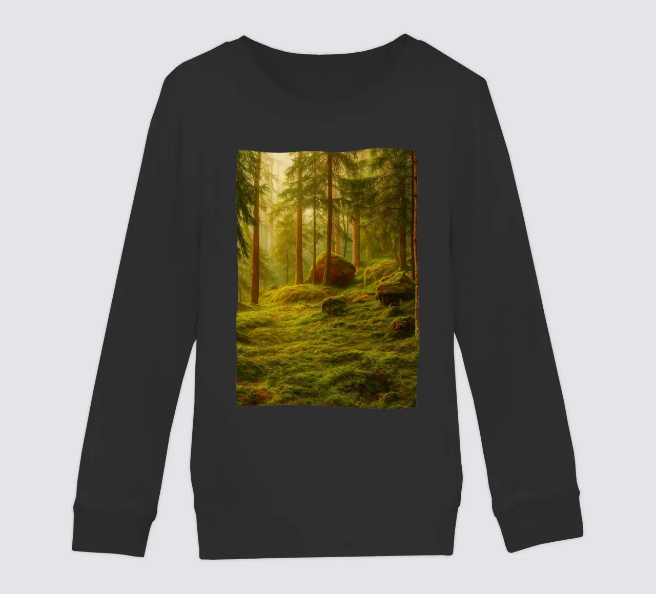 moost forrest view retro photography felpa bambino da viantishop