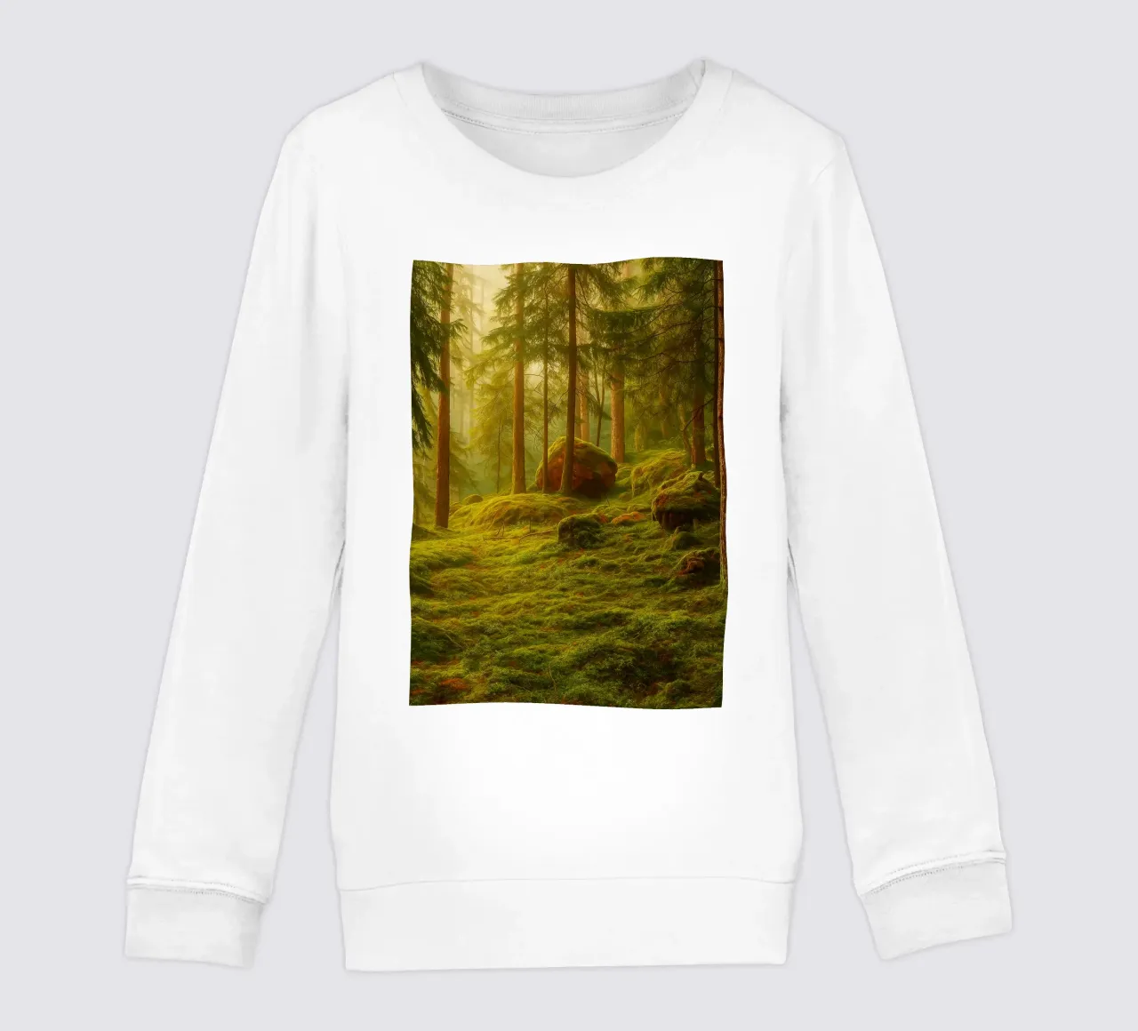 moost forrest view retro photography felpa bambino da viantishop