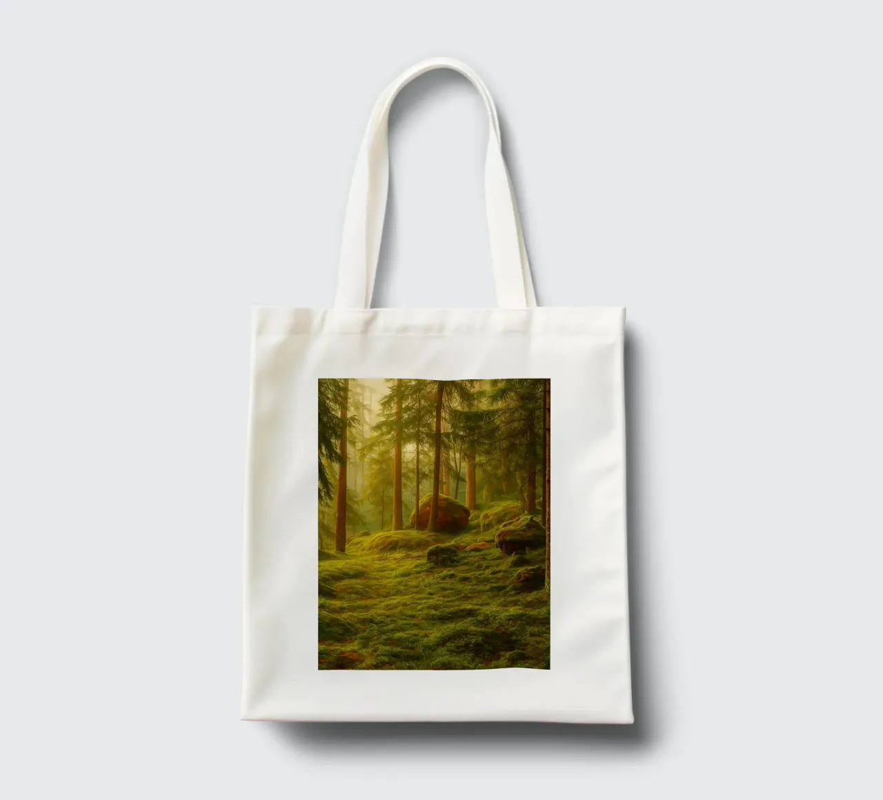 moost forrest view retro photography borsa in juta da viantishop