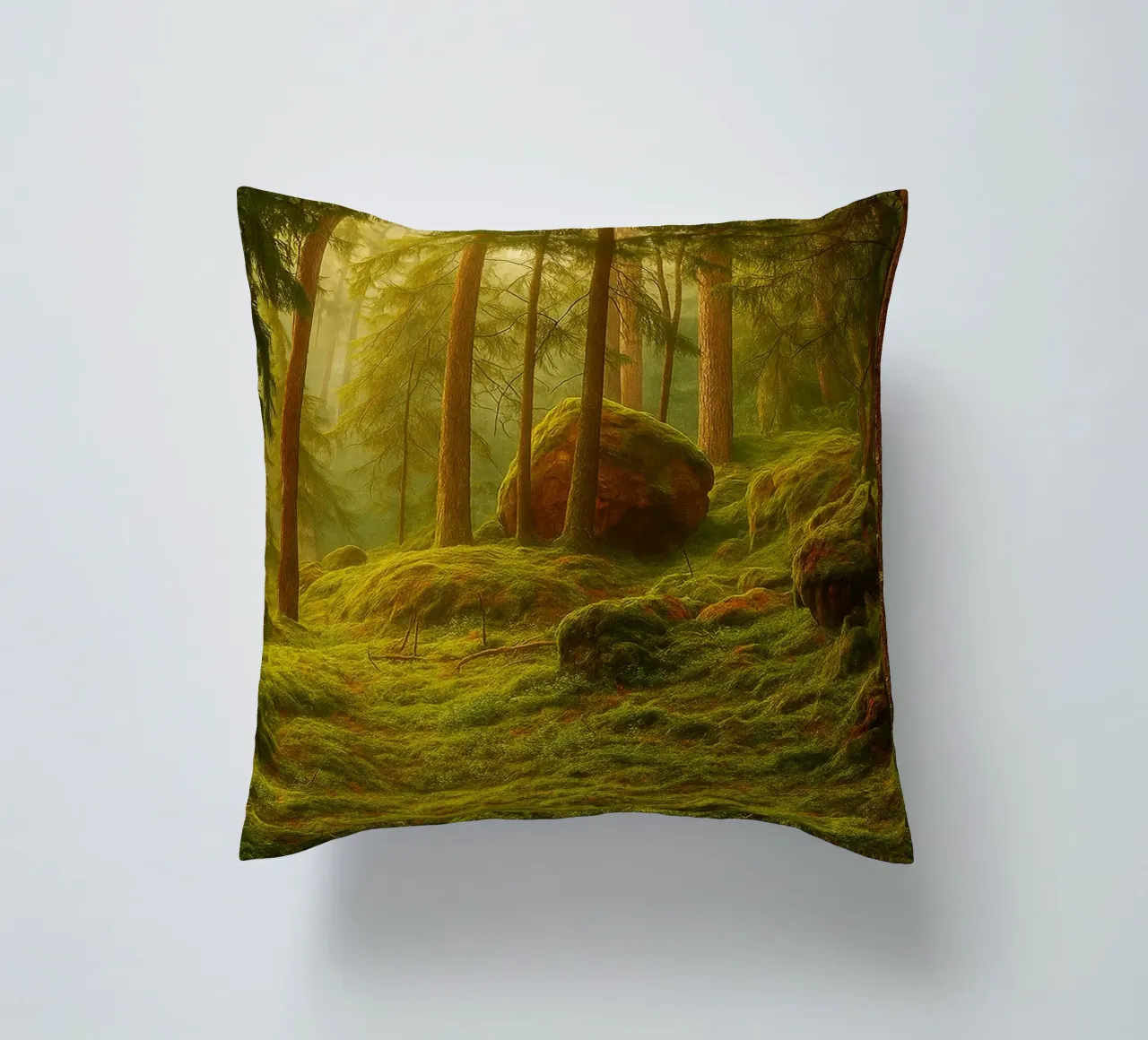 moost forrest view retro photography cuscino da viantishop