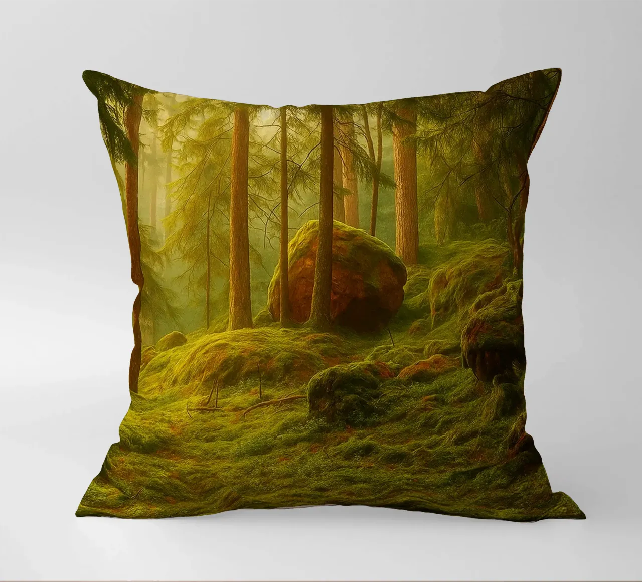 moost forrest view retro photography cuscino da viantishop