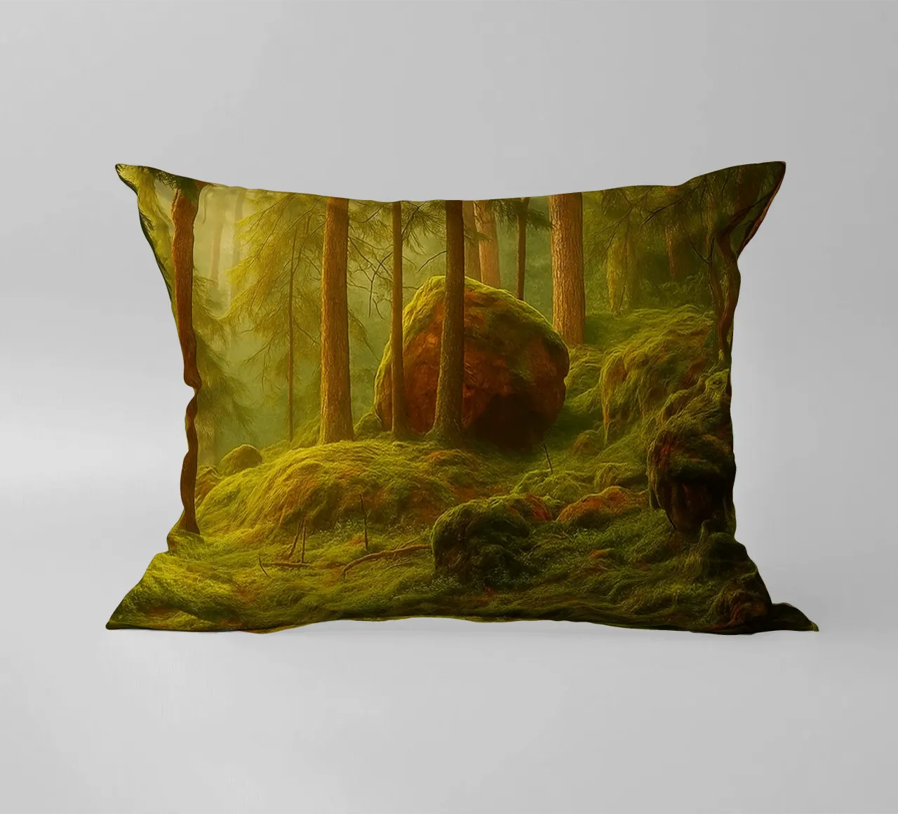 moost forrest view retro photography cuscino da viantishop