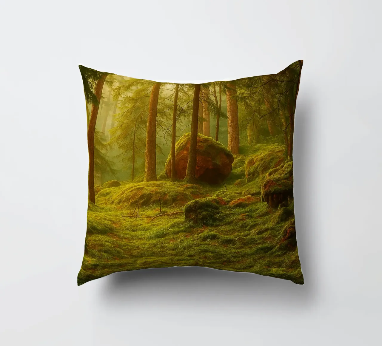 moost forrest view retro photography cuscino da viantishop