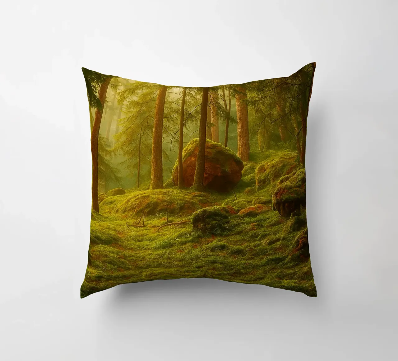 moost forrest view retro photography cuscino da viantishop