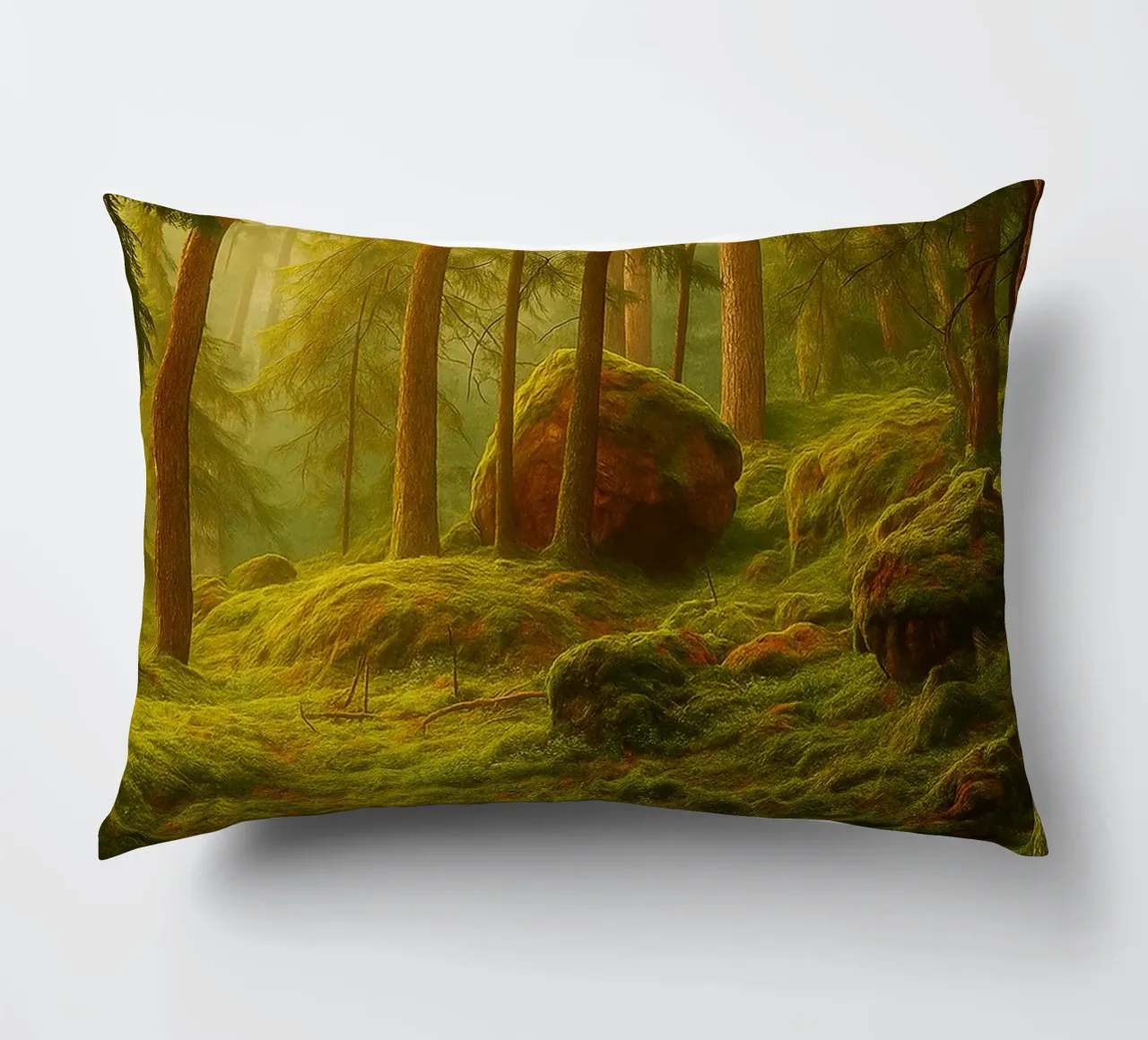 moost forrest view retro photography cuscino da viantishop