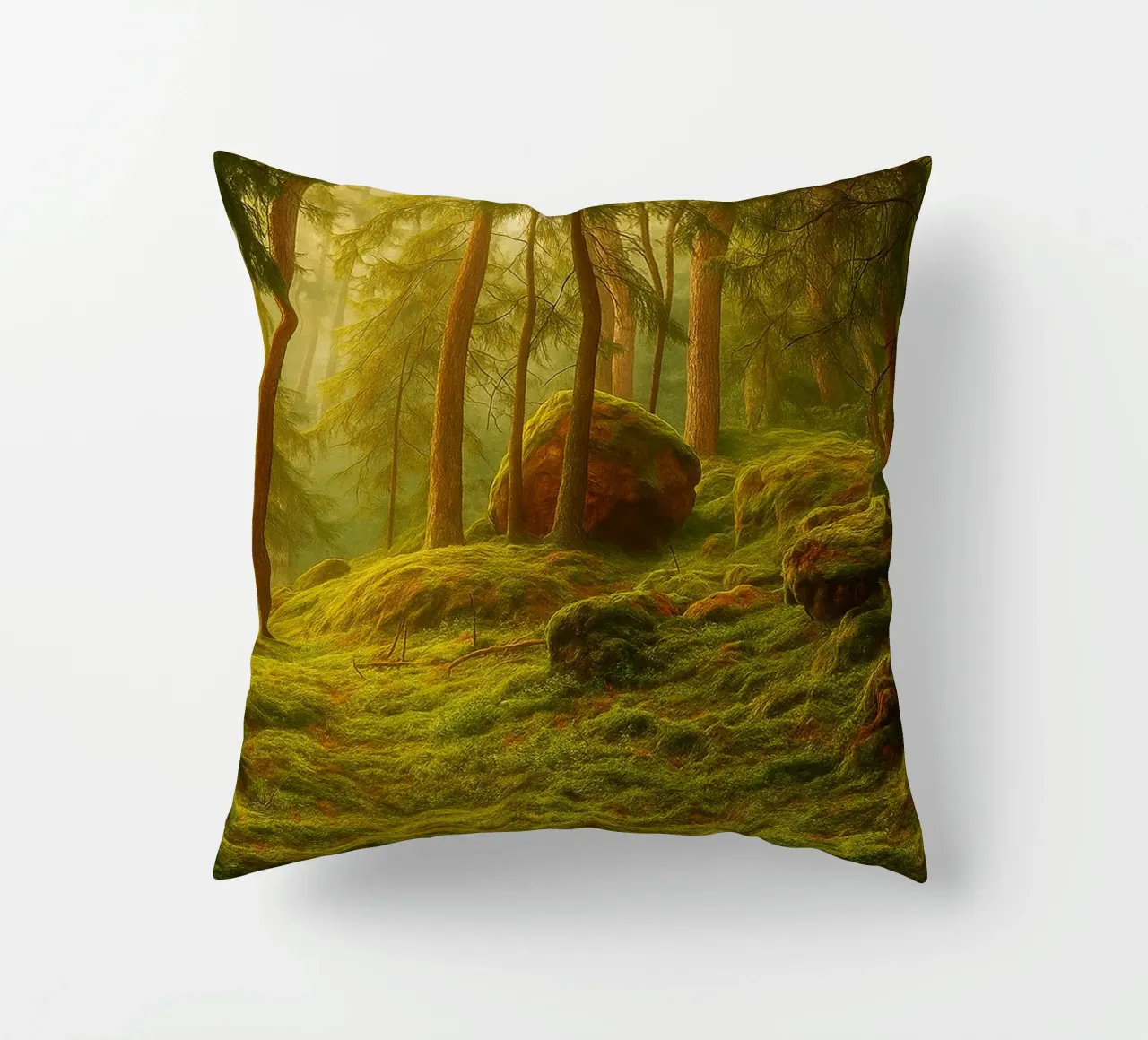 moost forrest view retro photography cuscino da viantishop