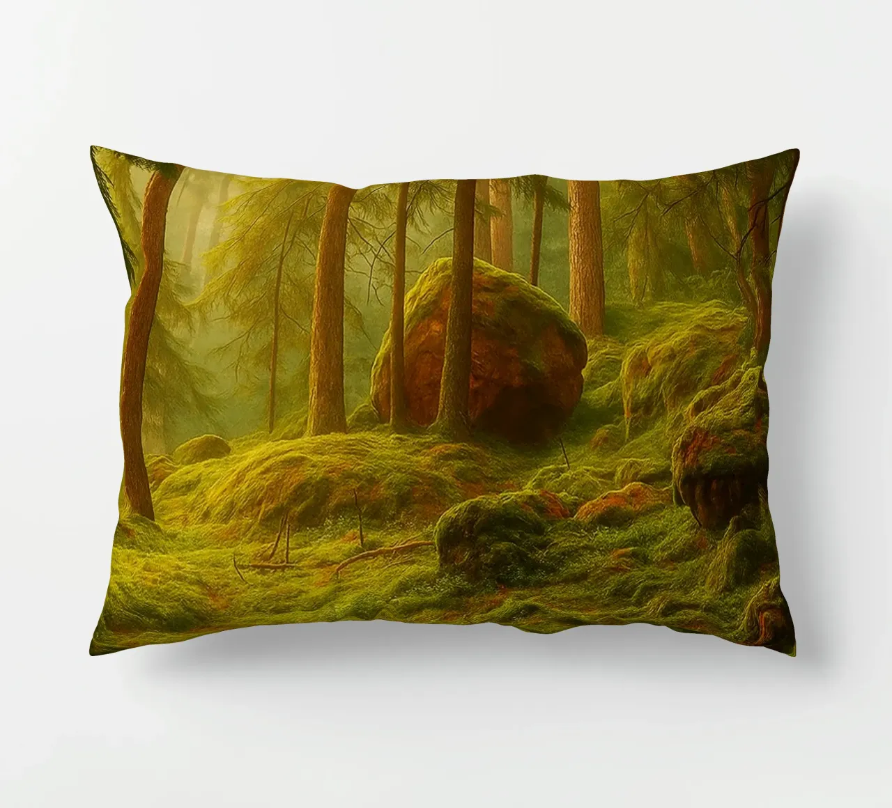 moost forrest view retro photography cuscino da viantishop