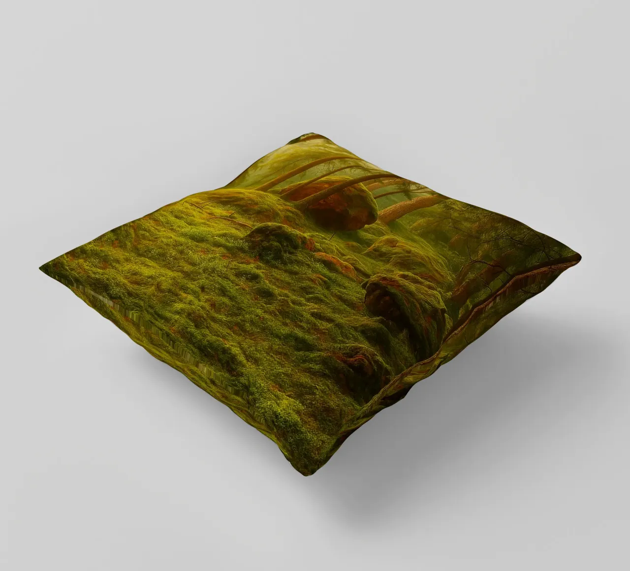 moost forrest view retro photography cuscino da viantishop