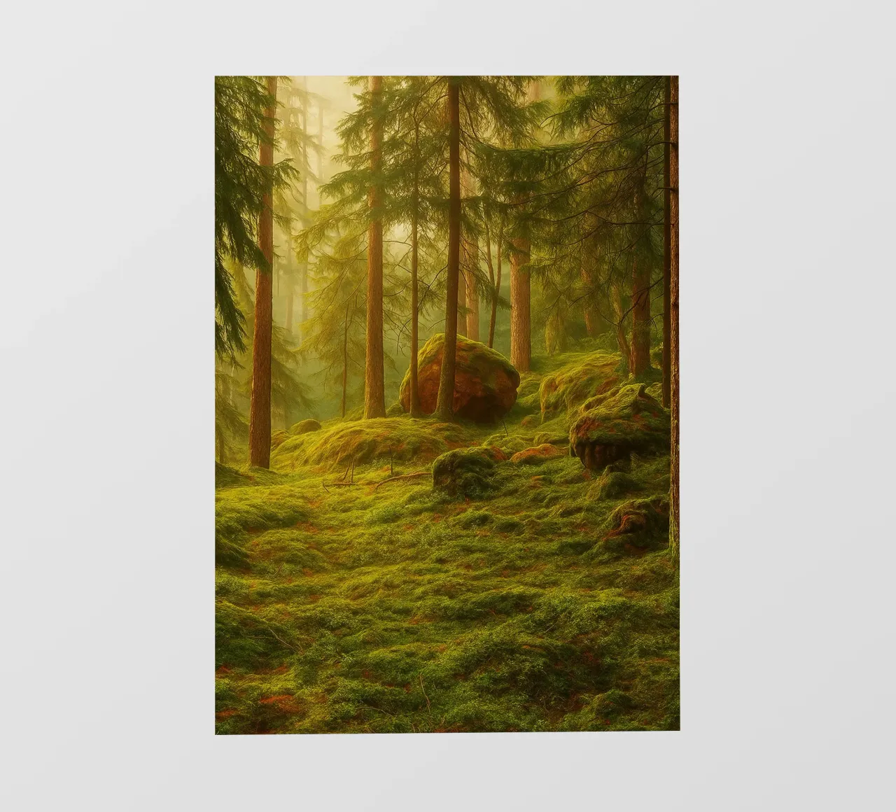 moost forrest view retro photography telo in pvc da viantishop