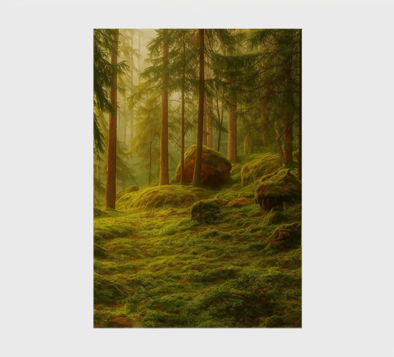 moost forrest view retro photography notebook by viantishop