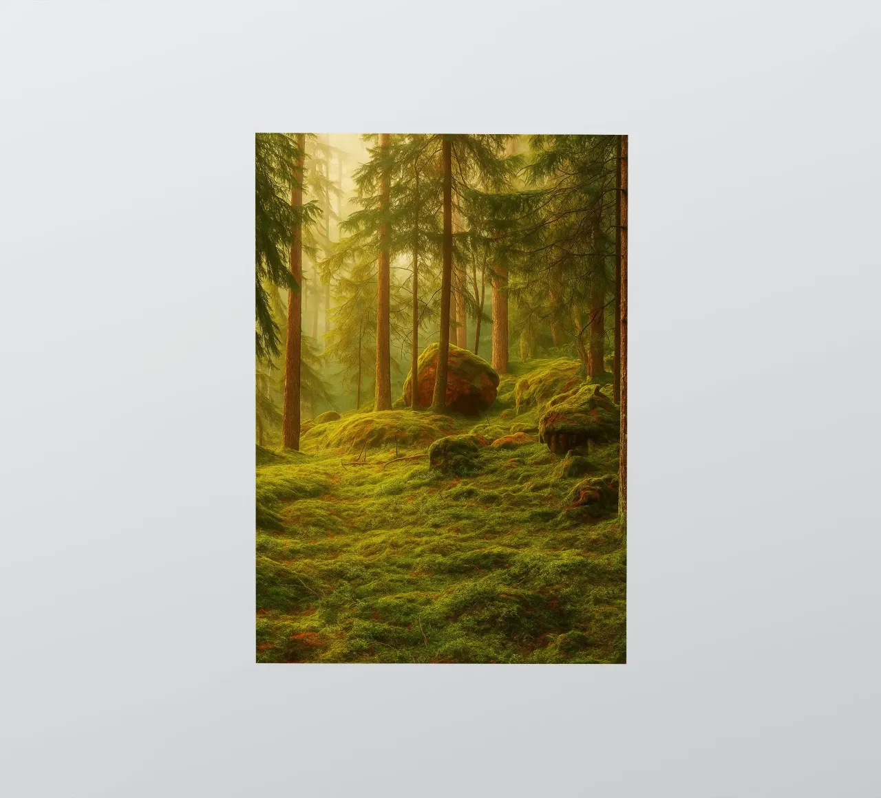 moost forrest view retro photography adesivo da viantishop