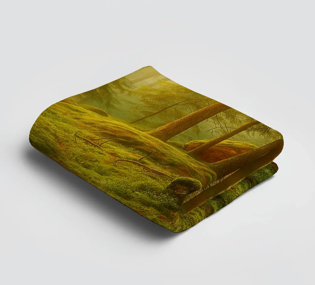 moost forrest view retro photography asciugamano da bagno da viantishop