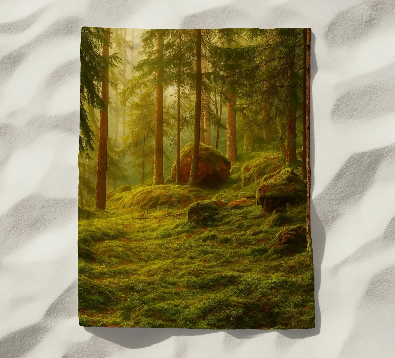 moost forrest view retro photography telo mare da viantishop