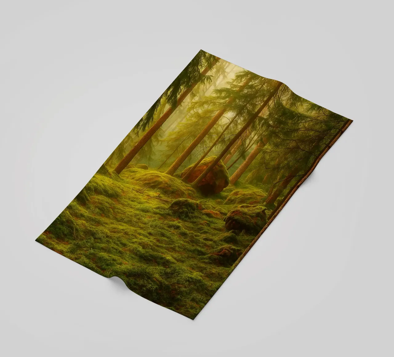 moost forrest view retro photography telo mare da viantishop