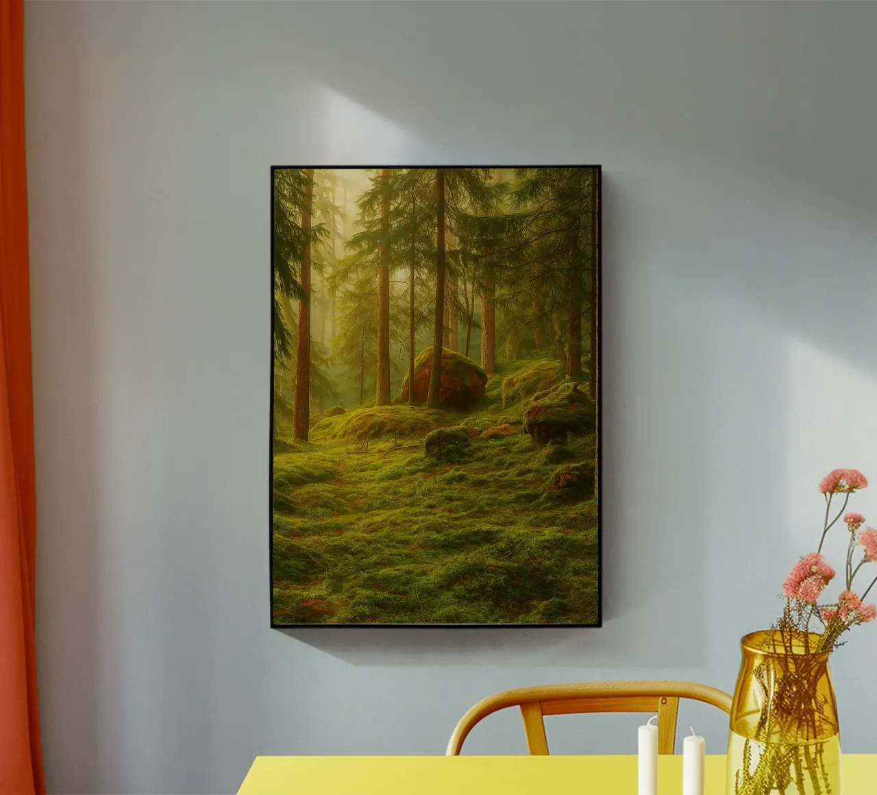 moost forrest view retro photography plexiglass da viantishop