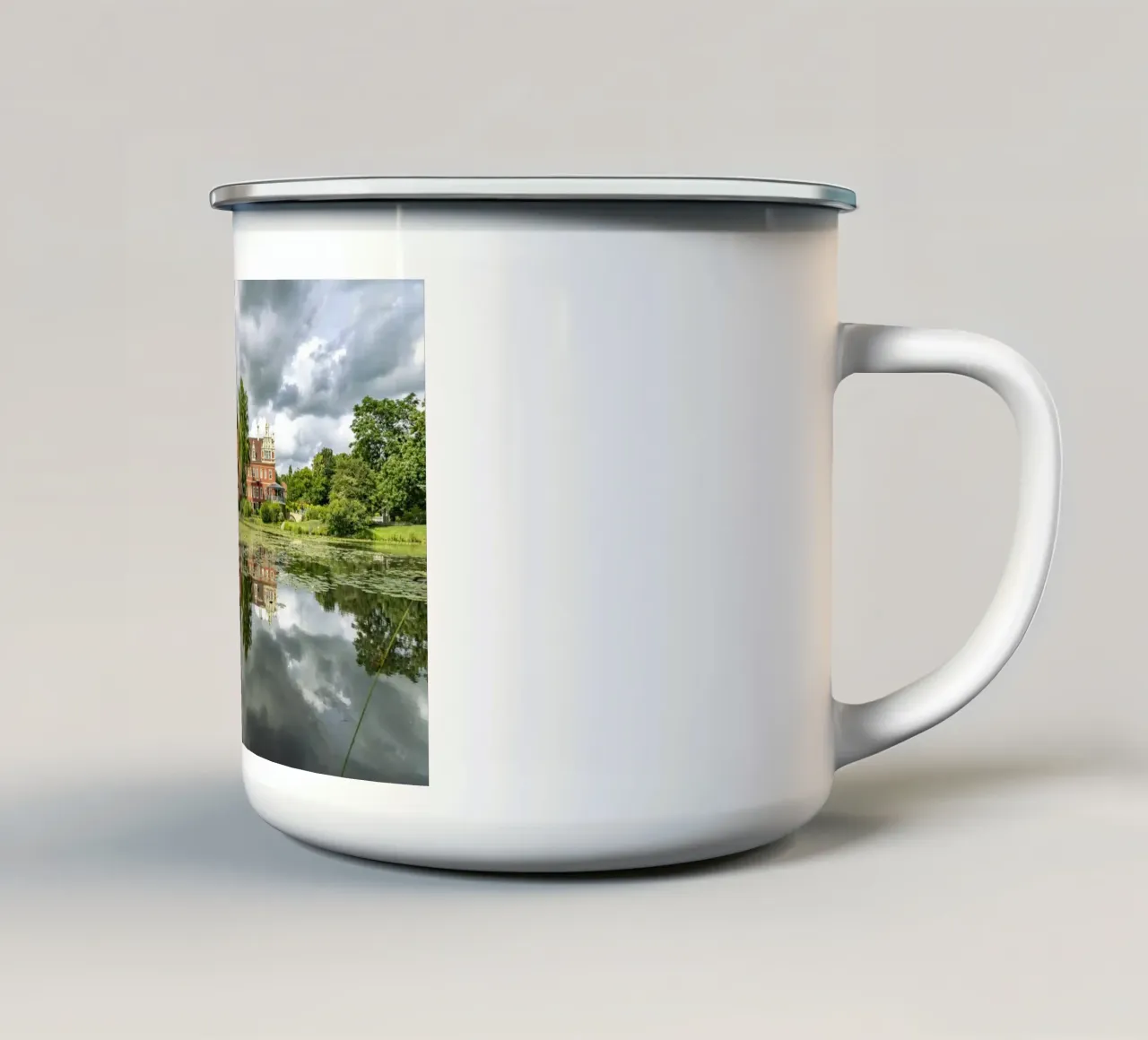 Schloss Muskau tazza in smalto da Reisefotografie - Bilder aus aller Welt