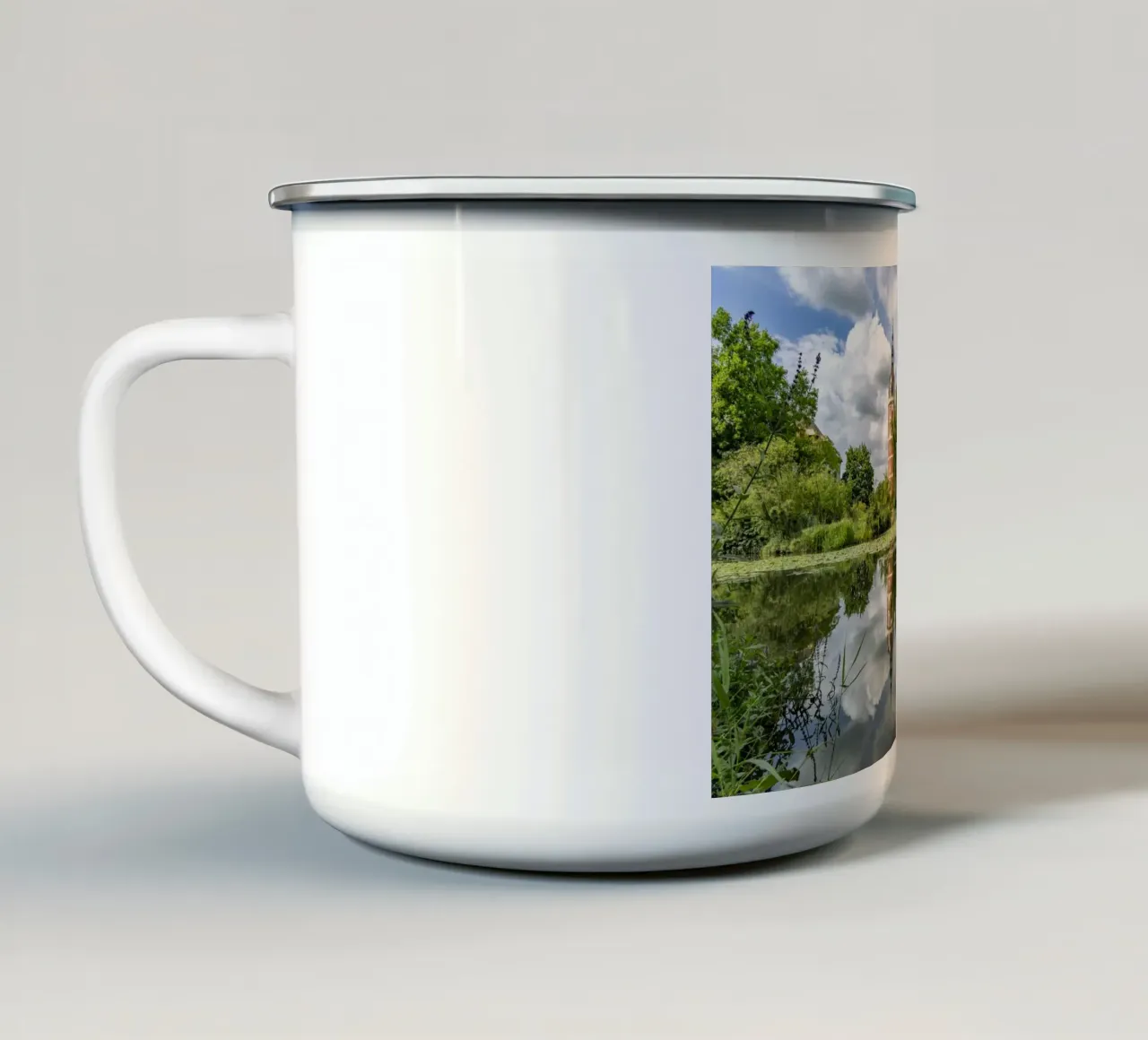 Schloss Muskau tazza in smalto da Reisefotografie - Bilder aus aller Welt