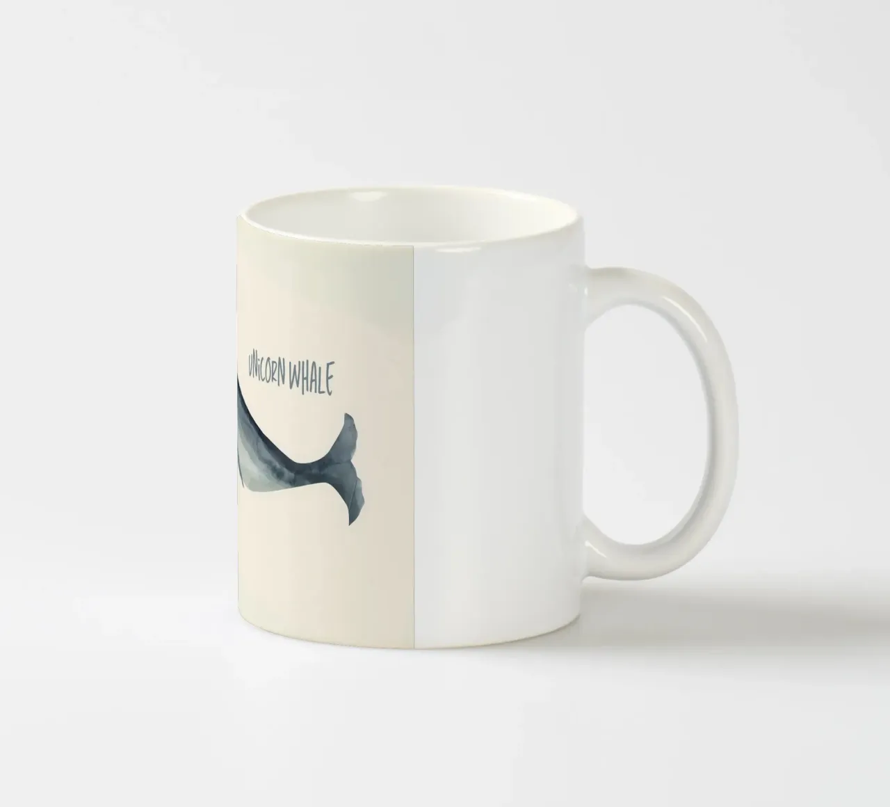 Unicorn whale tazza in ceramica da Indigo Rain