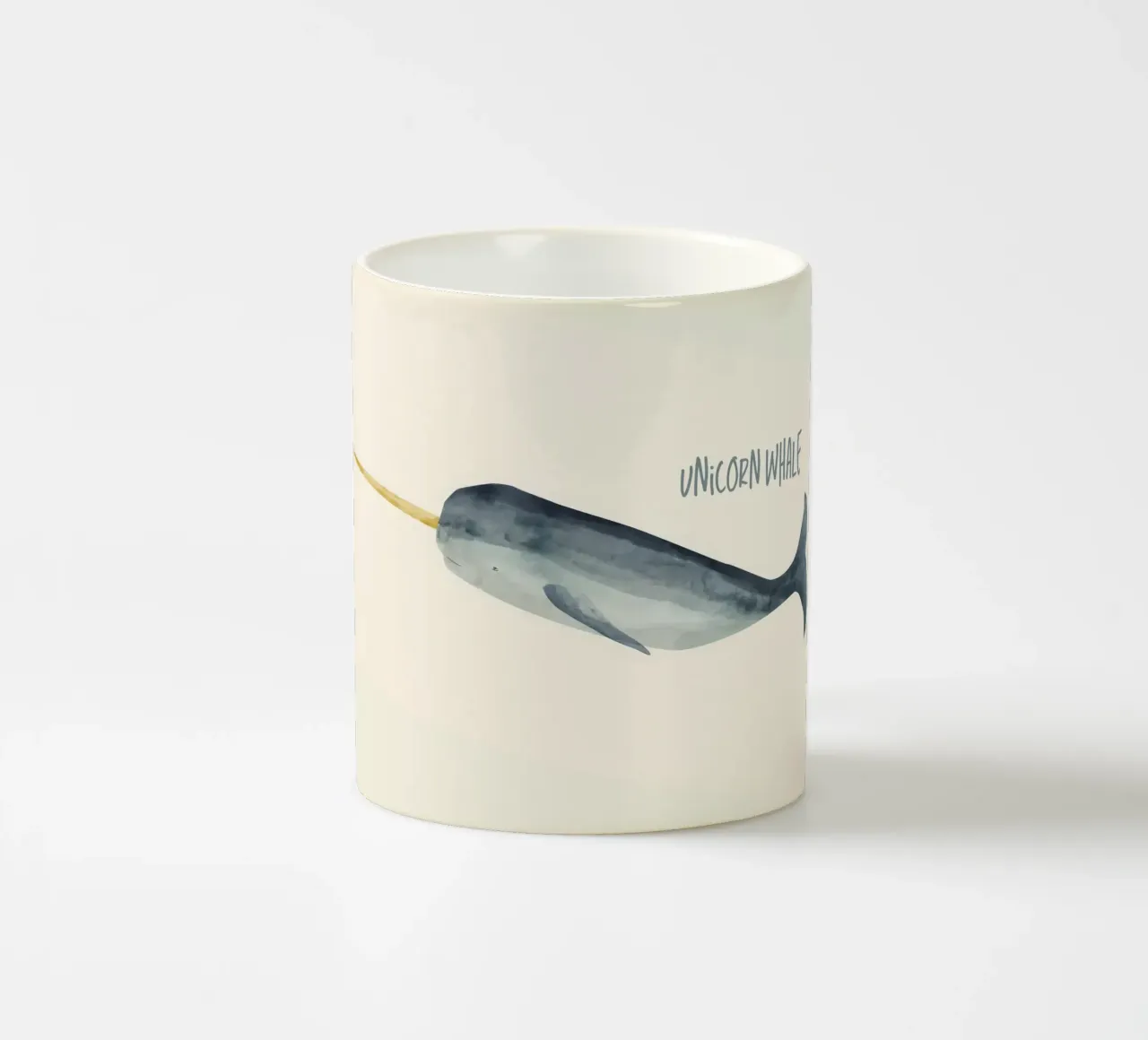 Unicorn whale tazza in ceramica da Indigo Rain
