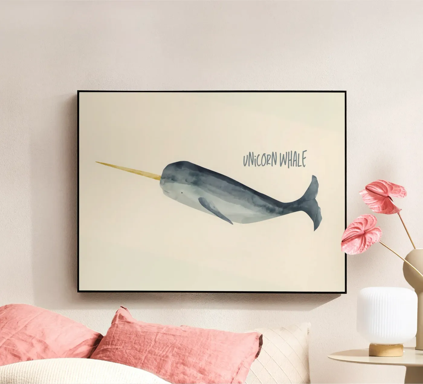 Unicorn whale plexiglass da Indigo Rain