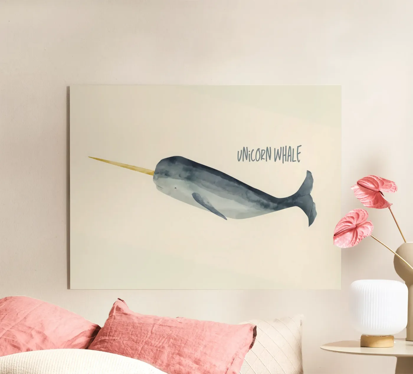 Unicorn whale plexiglass da Indigo Rain