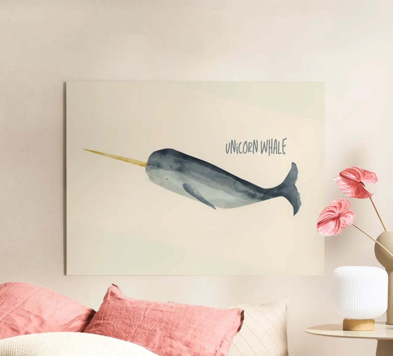 Unicorn whale plexiglass da Indigo Rain