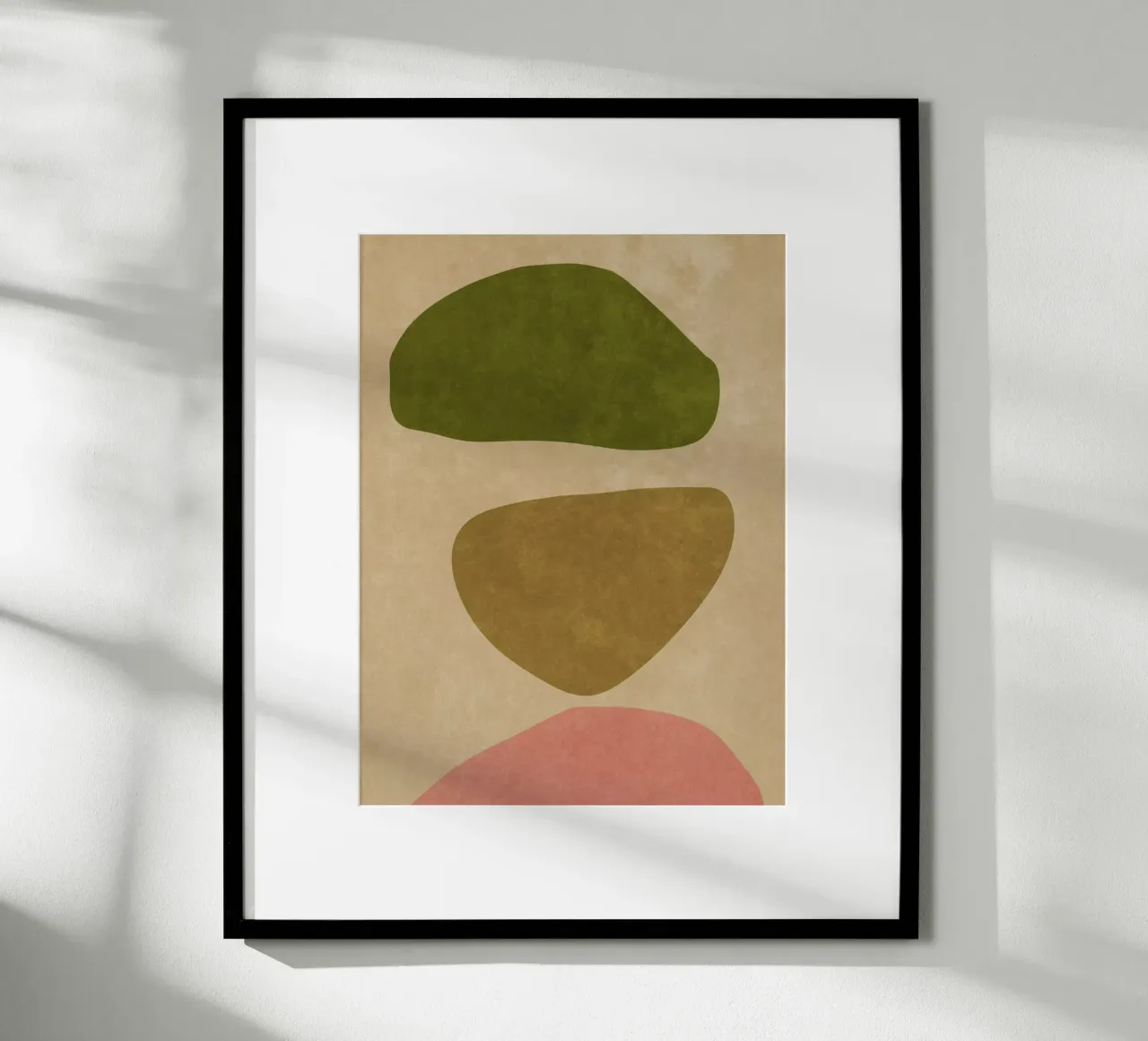 Formas abstractas Desnudo poster de Raissa Oltmanns
