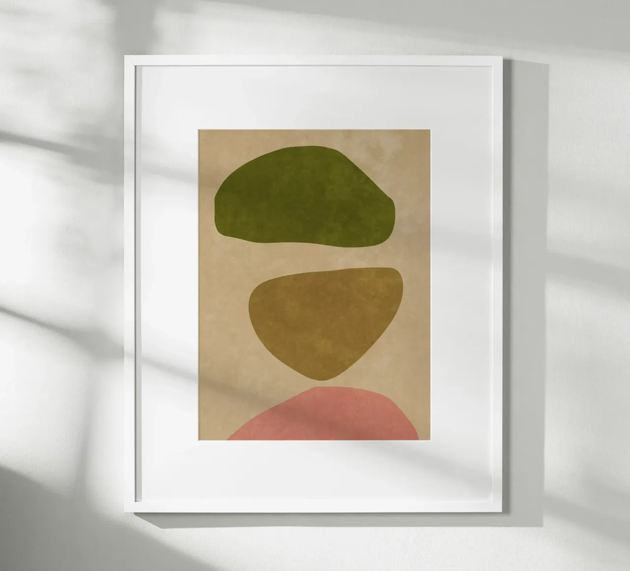 Formas abstractas Desnudo poster de Raissa Oltmanns