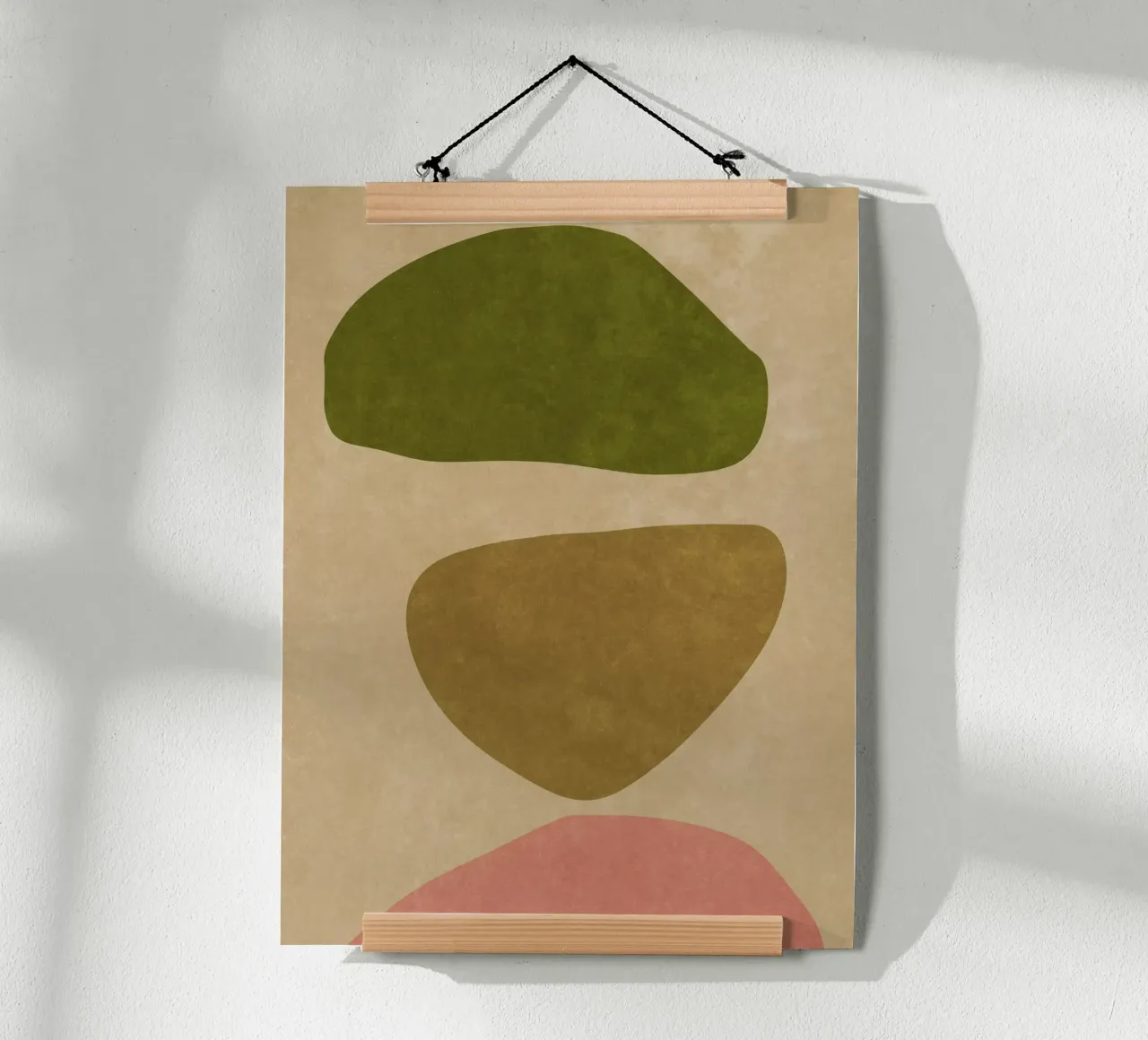 Formas abstractas Desnudo poster de Raissa Oltmanns