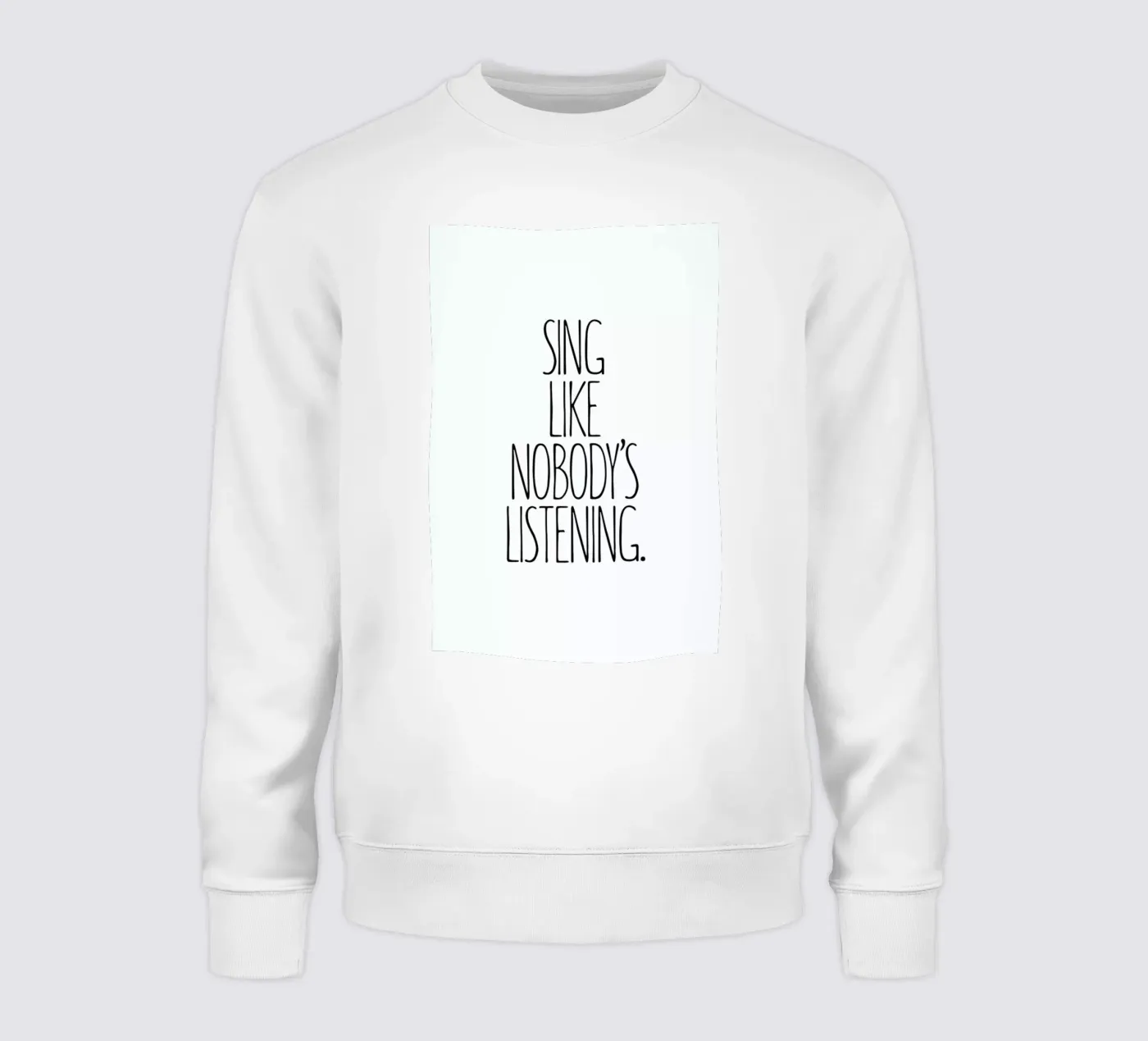 Sing sweatshirt by Studio One